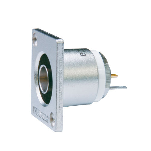 Canare BCJ 75-Ohm BNC Panel-Mount Receptacle Series | 12G-SDI Jack-to-Jack Feed-Through & Solder/Crimp Chassis Connectors | Professional Broadcast Wall Plate Hardware
