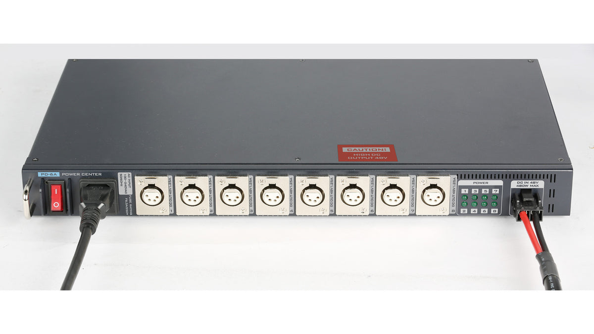 Datavideo PD-6A High-Power 8-Channel DC Power Center