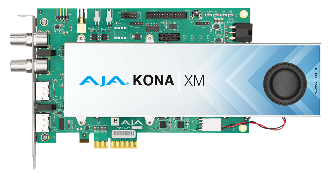 AJA KONA XM card top view