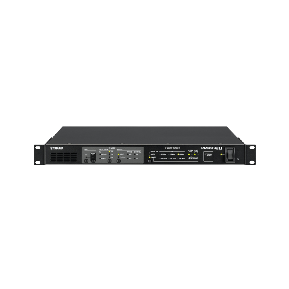 Yamaha RMio64-D R Series MADI to Dante Converter
