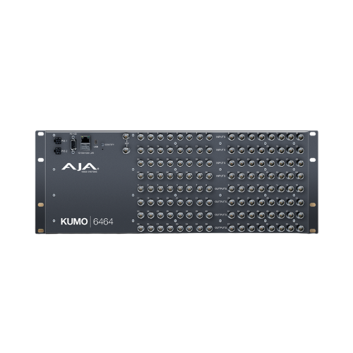 AJA KUMO 6464 – Compact 64x64 3G-SDI Router