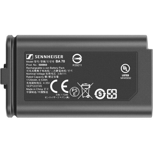 Sennheiser EW-DX 835-S SET Dual-Channel Digital Wireless System with Two Handheld Mics & MMD 835 Capsules
