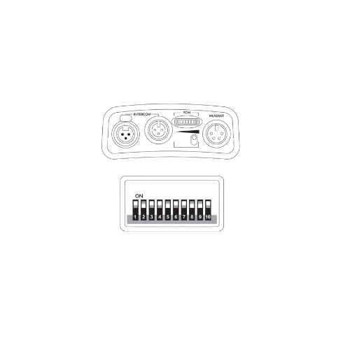 Clear-Com RS-703 Two-Channel Analog Intercom Beltpack | XLR-3 Connectivity | Clear Audio