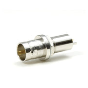 Canare BCJ Hex-Nut PCB-Mount 75-Ohm BNC Receptacle Series | Bulkhead Panel-Stabilized Right Angle & Straight Board Connectors | 12G-SDI / 3G-SDI Broadcast Equipment Interface