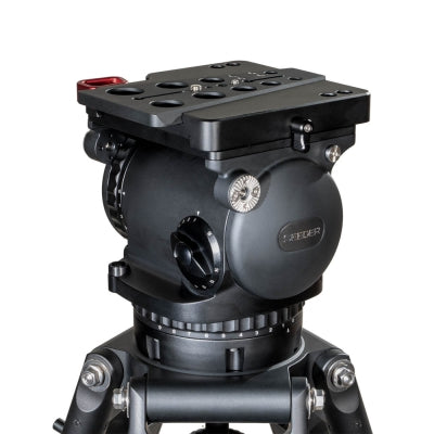 S40A Heavy Duty Aluminum Tripod System | Professional 150mm Fluid Head 40kg Broadcast Camera Tripod