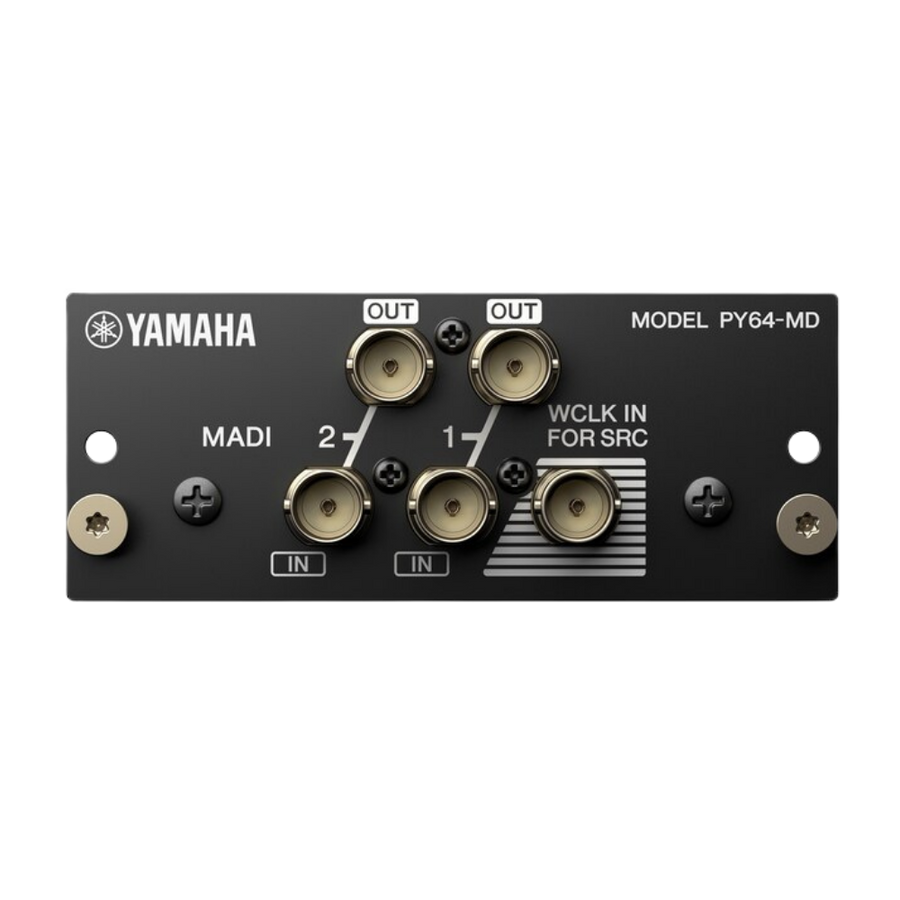 Yamaha PY64-MD MADI Audio Interface Card