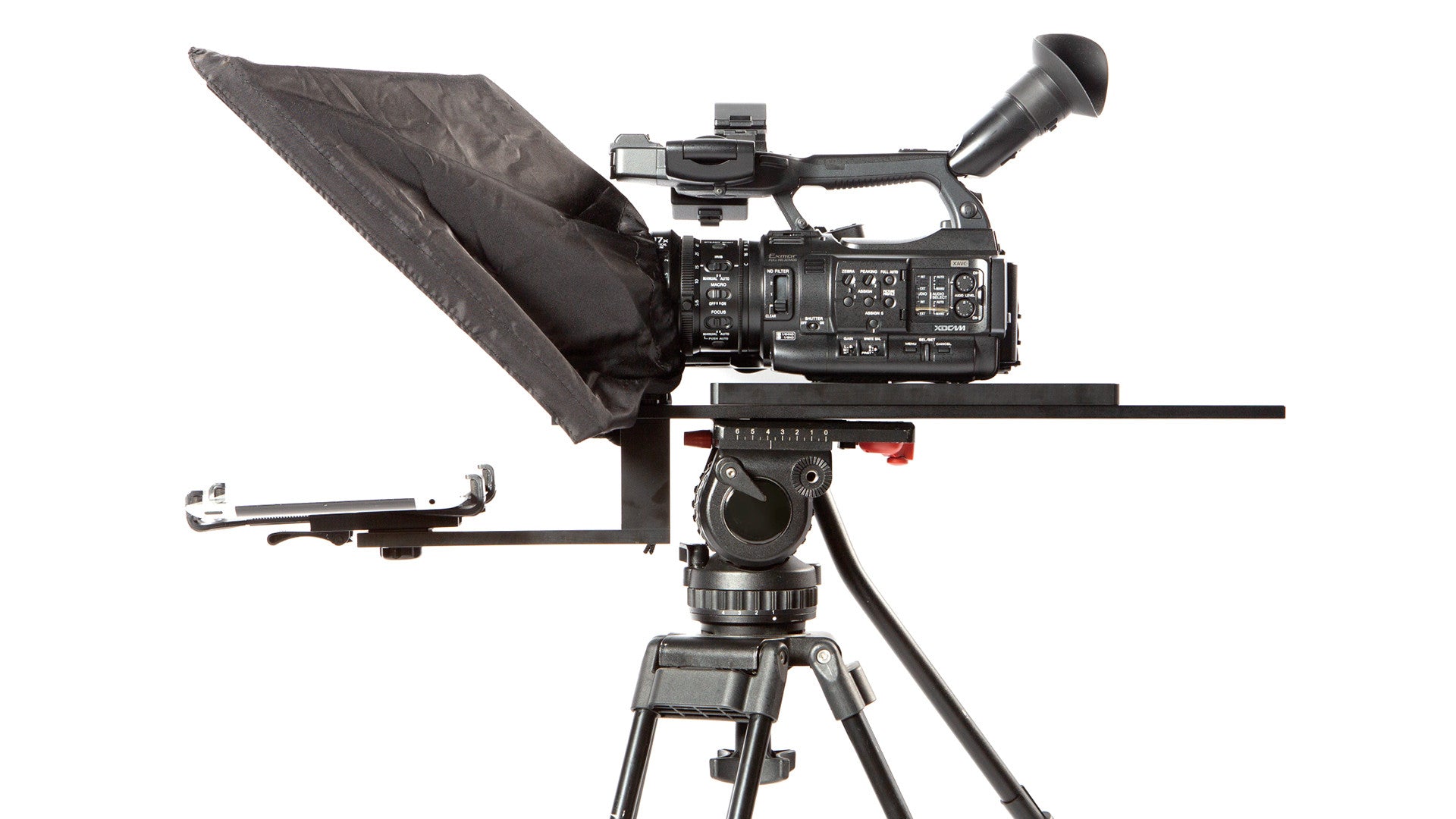 Datavideo TP-650 | Large-Screen Tablet Teleprompter Kit for ENG Cameras