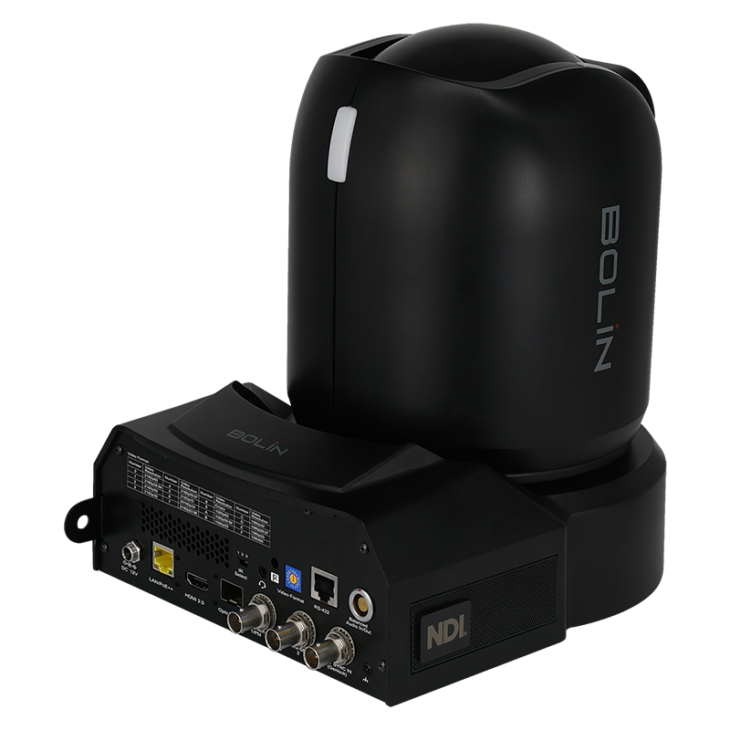 1-Inch 4K NDI Broadcast PTZ Camera | Bolin R9-418N | 18x Zeiss Zoom & FreeD Telemetry