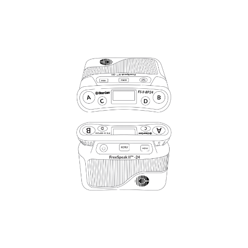 Clear-Com FSII-BP24 FreeSpeak II 2.4 GHz Wireless Beltpack