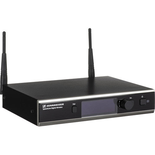 Sennheiser SpeechLine Digital Wireless SL Lavalier Set DW-4-US R Wireless Mic System with Rackmount Kit