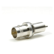 Canare BCJ Hex-Nut PCB-Mount 75-Ohm BNC Receptacle Series | Bulkhead Panel-Stabilized Right Angle & Straight Board Connectors | 12G-SDI / 3G-SDI Broadcast Equipment Interface