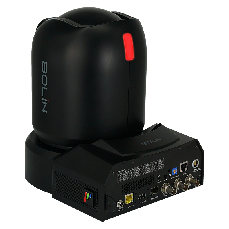 1" 4K PTZ Broadcast Camera | Bolin R9-418F | Exmor R CMOS Sensor & FreeD Protocol