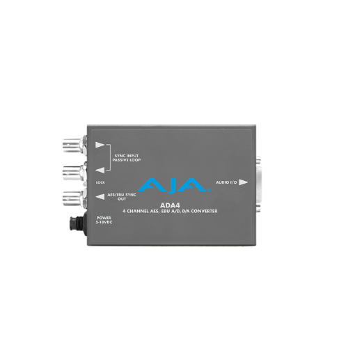 AJA ADA4 – 4-Channel Bidirectional Audio A/D & D/A Converter