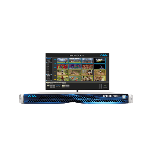 AJA BRIDGE NDI® 3G High Density 4K/UltraHD/HD NDI/SDI Conversion Gateway