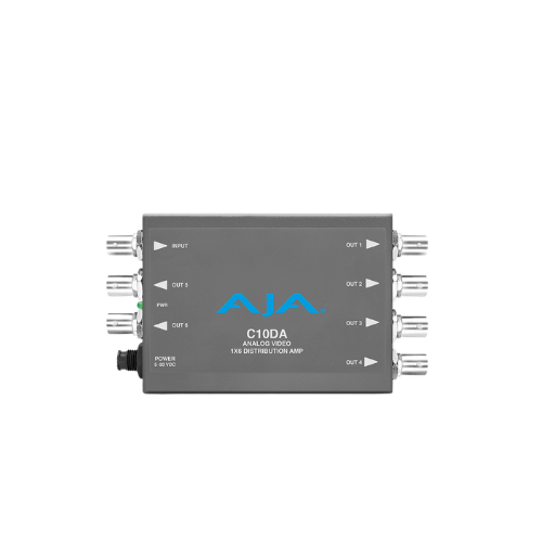 AJA C10DA – Analog Video 1x6 Distribution Amplifier