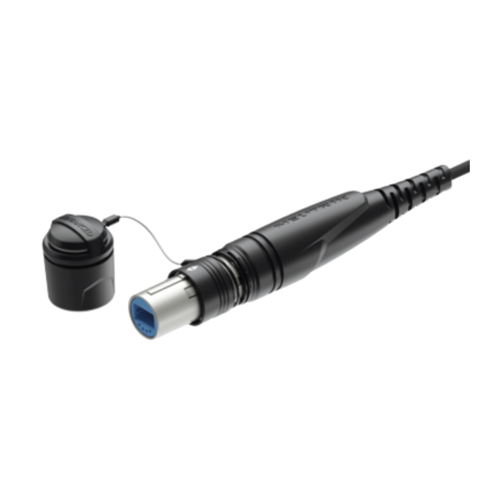 Neutrik opticalCON DUO Low Voltage Hybrid Fiber Optic Cable