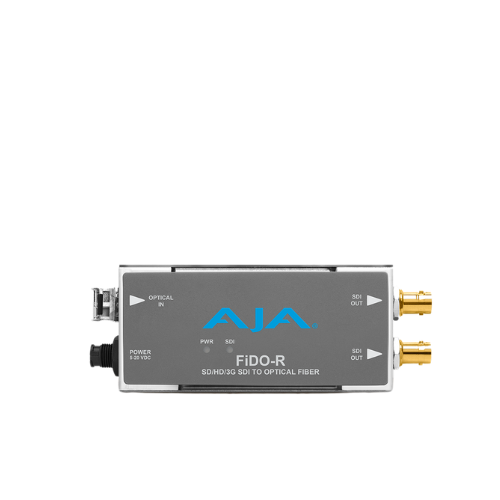 AJA FiDO-R-MM 1-Channel Multi-Mode LC Fiber to 3G-SDI Receiver