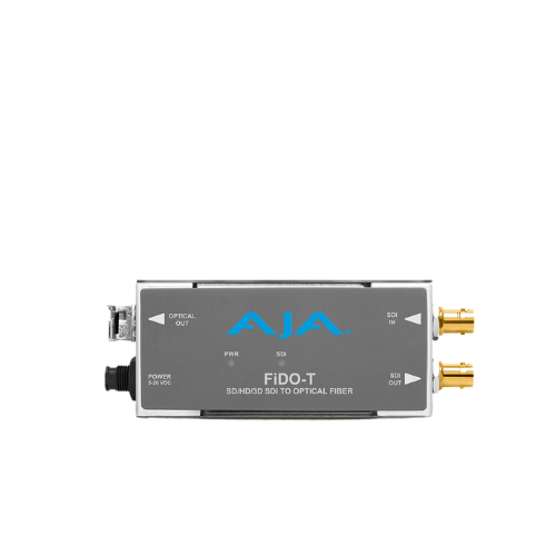 AJA FiDO-T-MM – 1-Channel 3G-SDI to Multi-Mode LC Fiber Transmitter