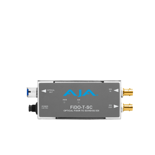 AJA FiDO-T-SC 1-Channel 3G-SDI to Single-Mode SC Fiber Transmitter