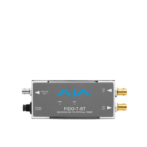 AJA FiDO-T-ST 1-Channel 3G-SDI to Single-Mode ST Fiber Transmitter