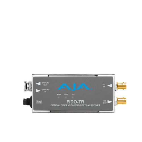 AJA FiDO-TR-MM – 1-Channel 3G-SDI Multi-Mode LC Fiber Transceiver
