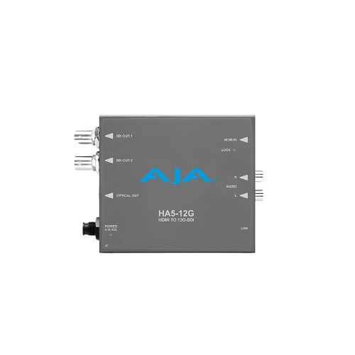 AJA HA5-12G HDMI 2.0 to 12G-SDI Converter