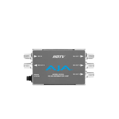 AJA HD5DA – HD-SDI/SDI 1x4 Serial Digital Distribution Amplifier