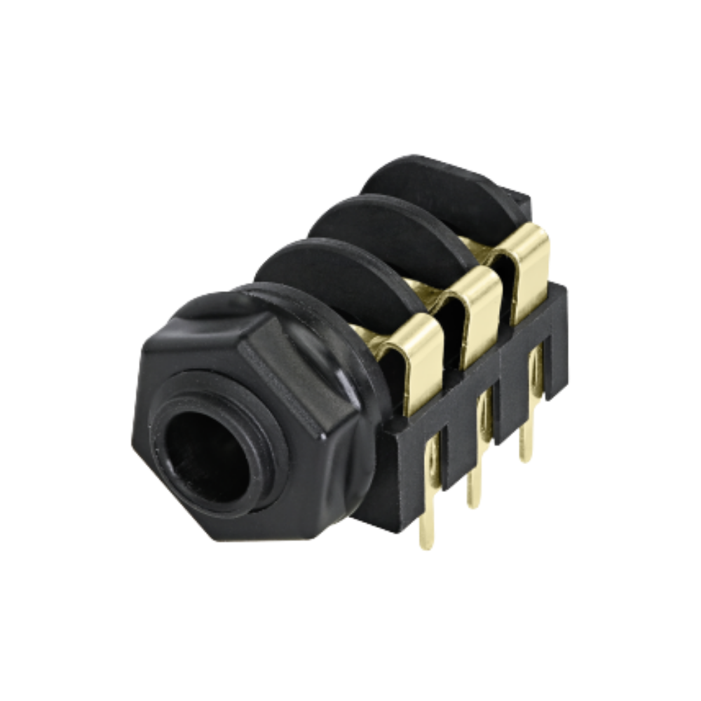 Neutrik NMJ6HFD2-AU TRS Stereo Switched 1/4 Inch PCB Mount Jack