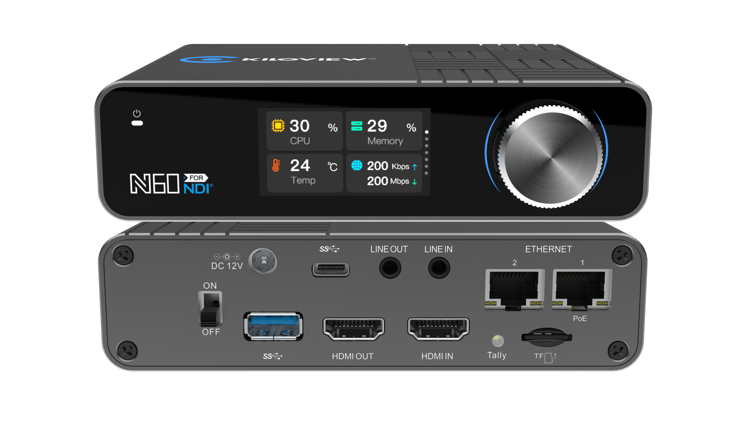 Kiloview N60 UHD 4K HDMI/USB to NDI Bidirectional Converter