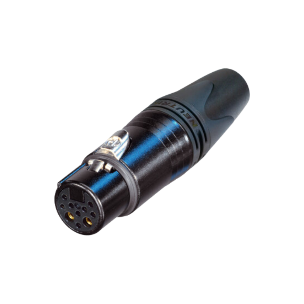 Neutrik NC10FXX-14-B 8 + 2 Pole Female XLR Cable Connector
