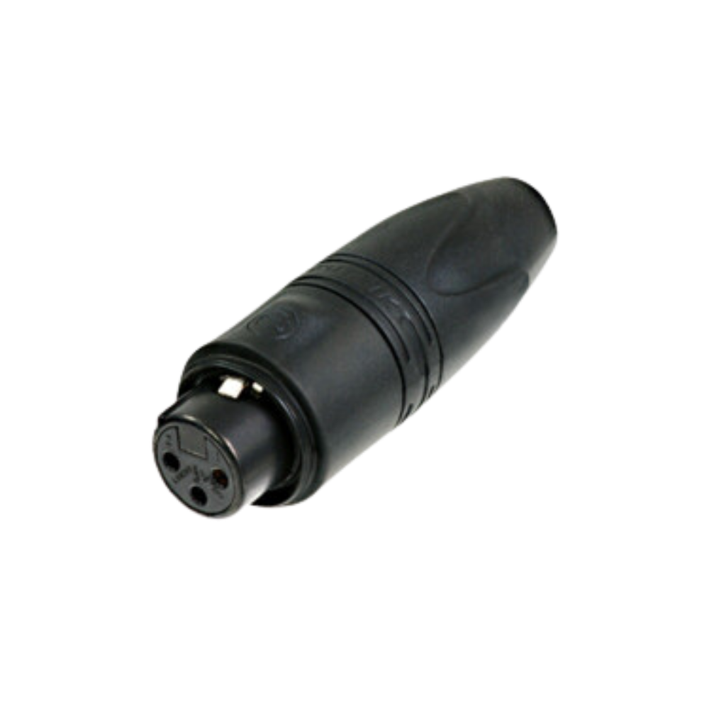 Neutrik NC3FXX-HD-B-D 3-Pin Female Heavy-Duty XLR Cable Connector