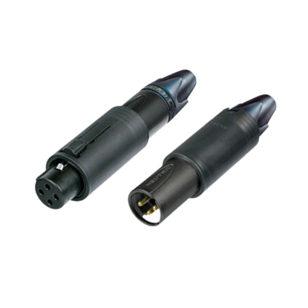 Neutrik NC3FM-C-B 3-Pin Female to Male XLR Gender Changer Adapter