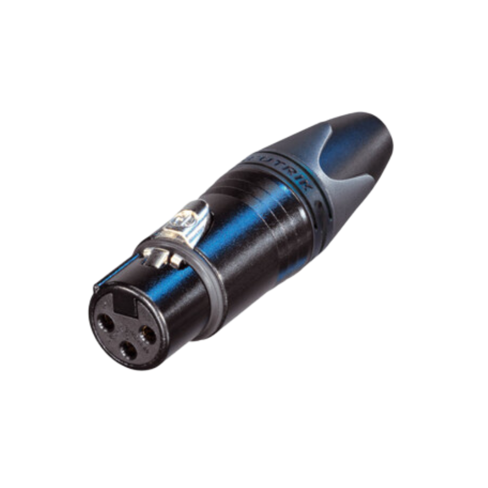 Neutrik NC3FXX-HA-BAG Heavy Duty 3-Pin Female XLR Cable Connector