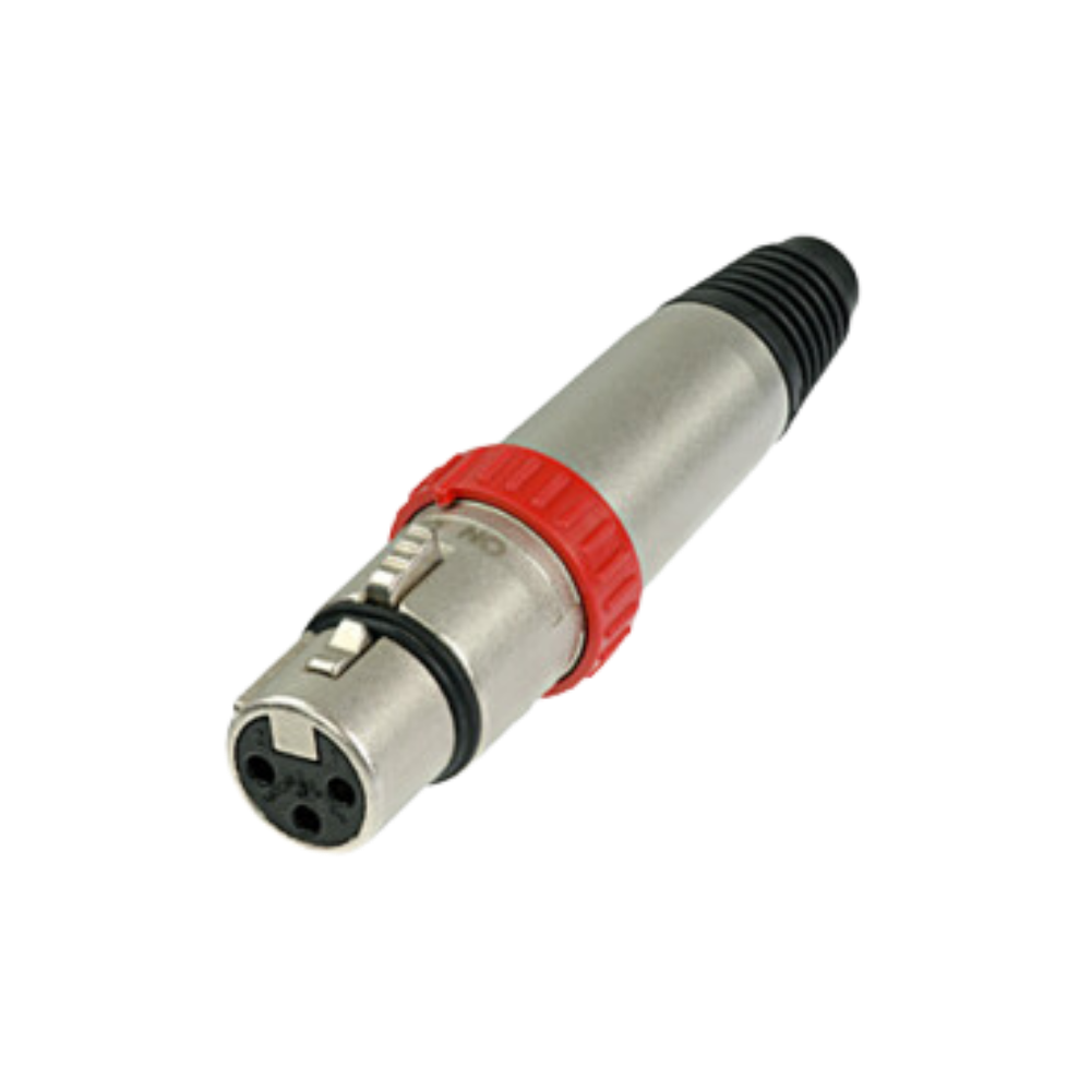 Neutrik NC3FXS 3-Pin Female XLR Silent Plug Connector