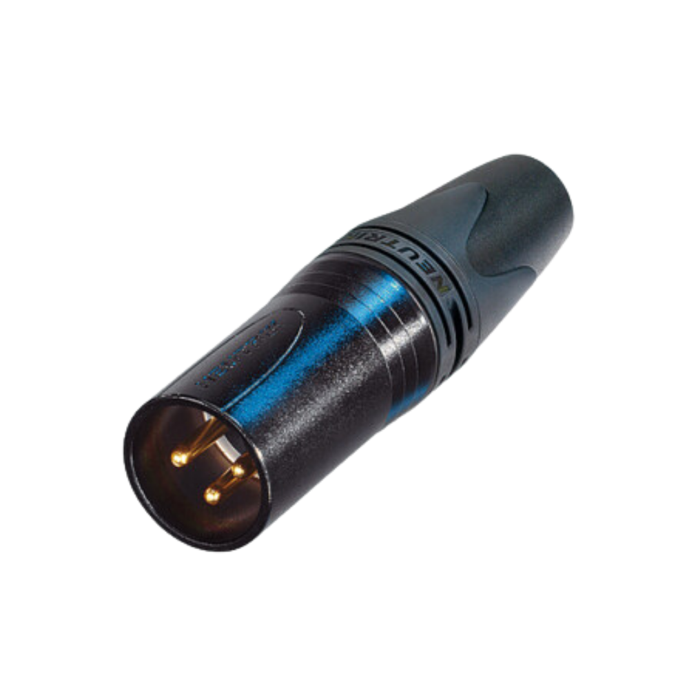Neutrik NC3MXX-14-B 3-Pin Male XLR Cable Connector