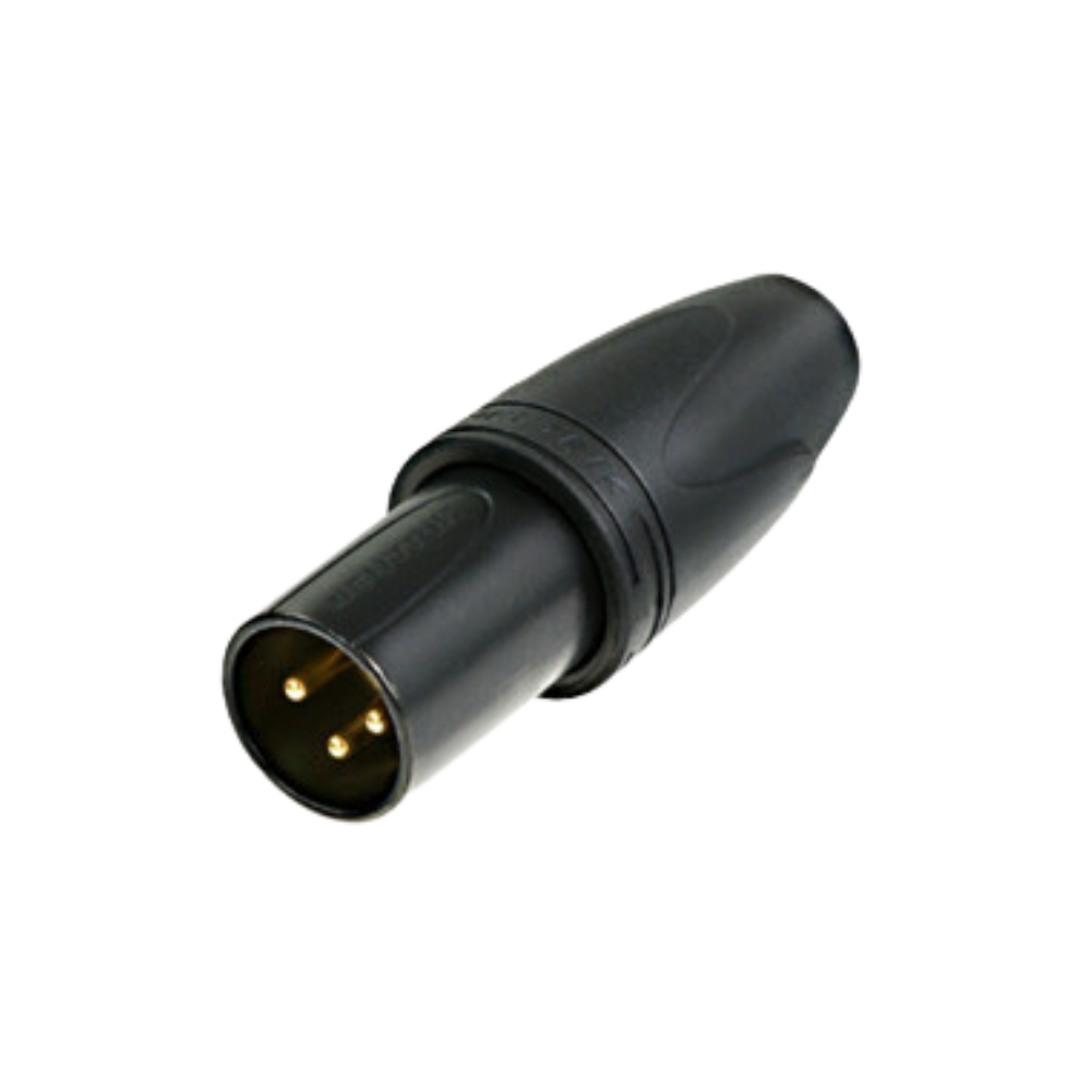 Neutrik NC3MXX-HD-B-D 3-Pin Male Heavy-Duty XLR Cable Connector