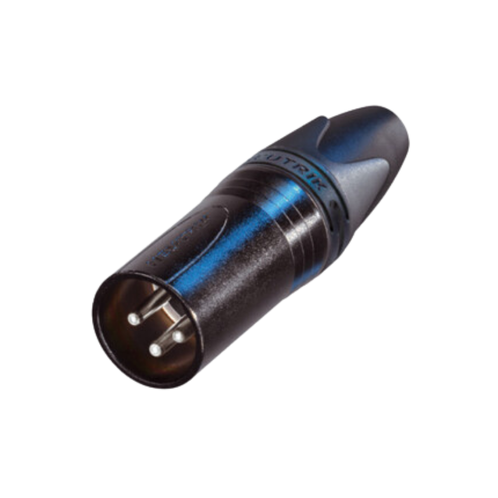 Neutrik NC3MXX-BAG 3-Pin Male XLR Cable Connector