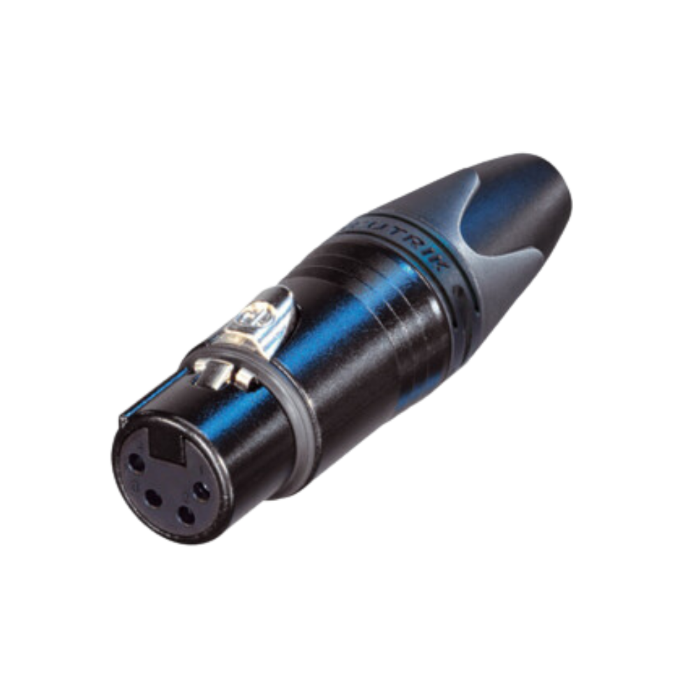 Neutrik NC4FXX-BAG 4-Pin Female XLR Cable Connector