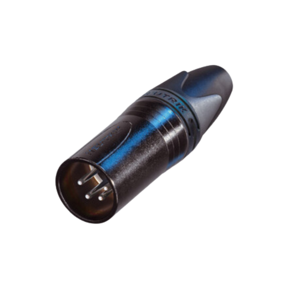 Neutrik NC4MXX-BAG 4-Pin Male XLR Cable Connector