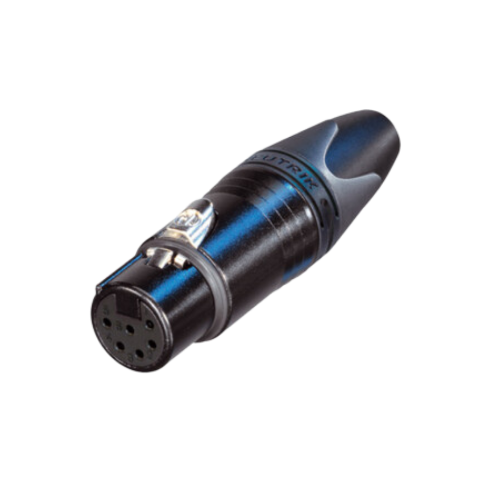 Neutrik NC6FXX-B 6-Pin Female XLR Cable Connector