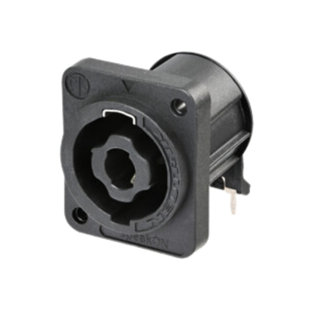Neutrik NL4MPXX-UC 4 Pole speakON Male Chassis Connector