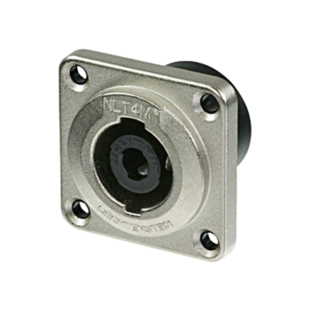 Neutrik NLT4MD-V 4 Pole Metal speakON Vertical PCB Mount Chassis Connector