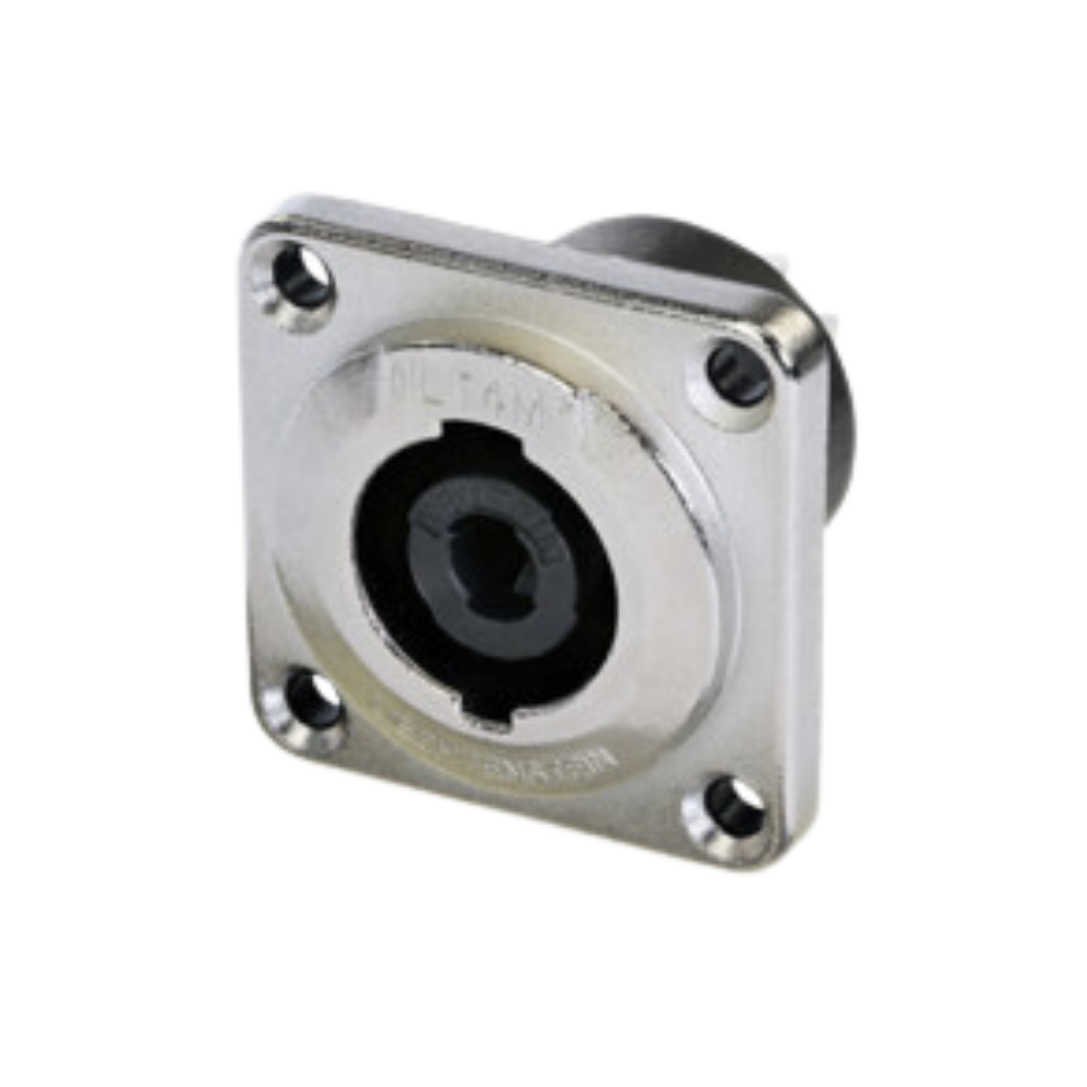Neutrik NLT4MPXX 4 Pole Metal speakON Male Chassis Connector