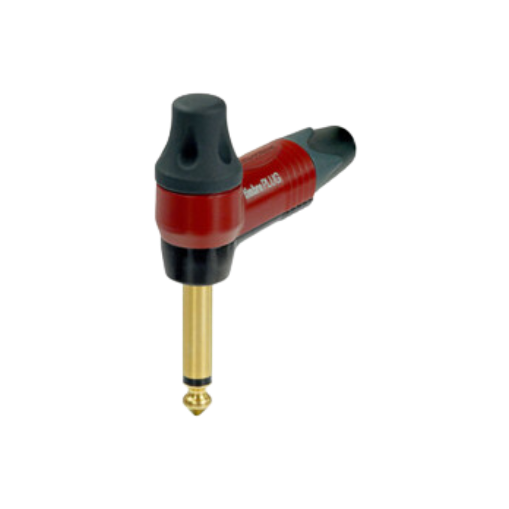 Neutrik NP2RX-TIMBRE 2-Pole Right-Angle 1/4 Inch Timbre Audio Plug