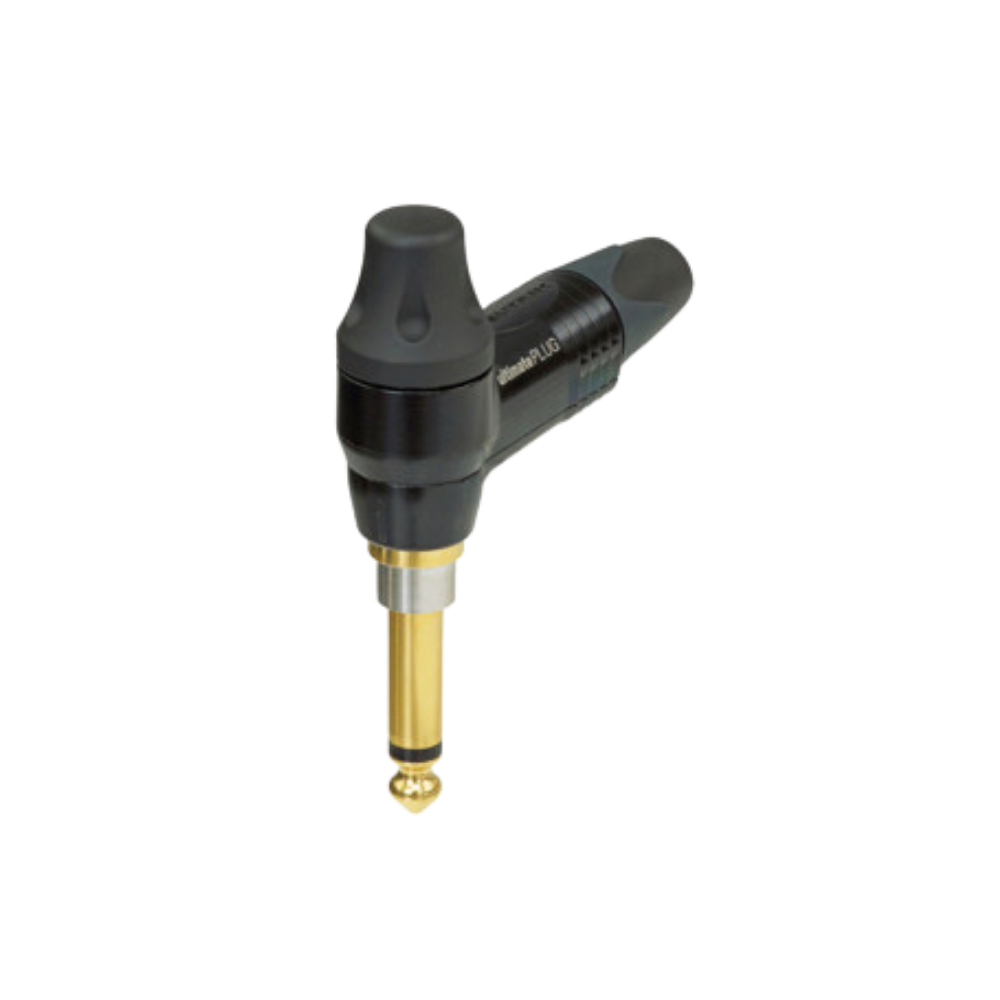 Neutrik NP2RX-ULTIMATE 2-Pole Right-Angle Ultimate 1/4 Inch Professional Audio Plug