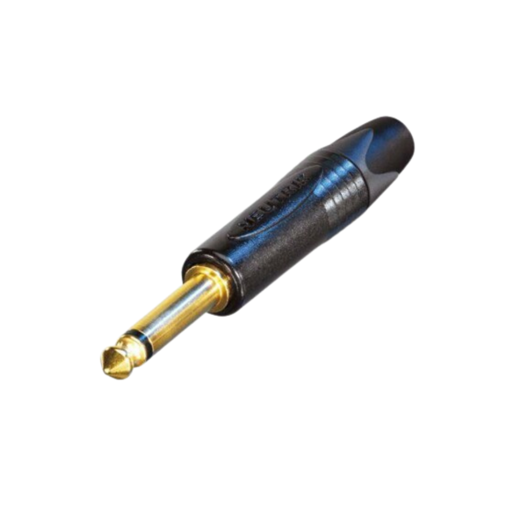 Neutrik NP2X-B 2-Pole 1/4 Inch Professional Audio Plug