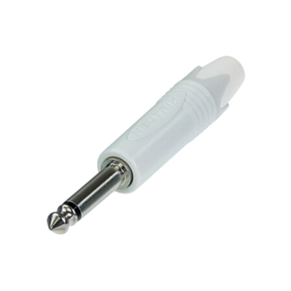 Neutrik NP2X-WT 2-Pole 1/4 Inch Professional Audio Plug