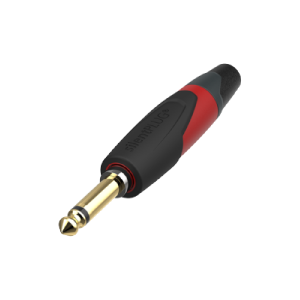 Neutrik NP2XX-SILENT 2-Pole Silent 1/4 Inch Professional Audio Plug