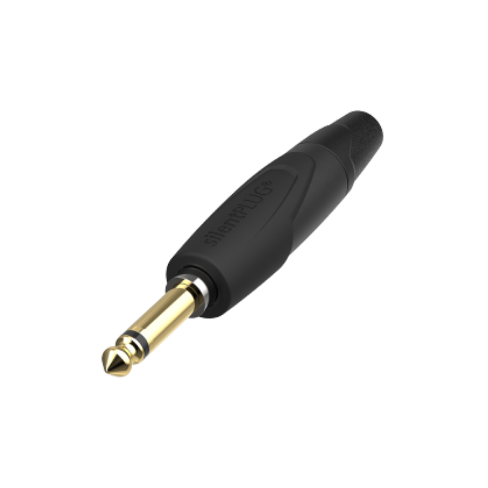 Neutrik NP2XX-SILENT-0 2-Pole Silent 1/4 Inch Professional Audio Plug