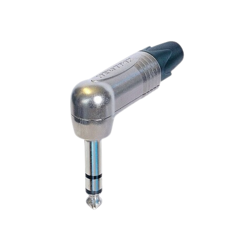 Neutrik NP3RX 3-Pole Right-Angle 1/4 Inch Professional Audio Plug